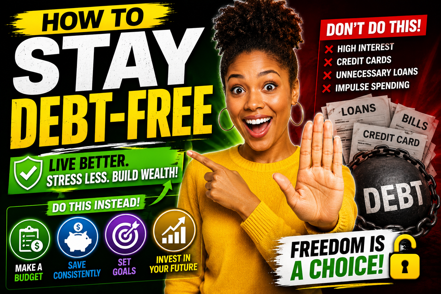How to Stay Debt-Free