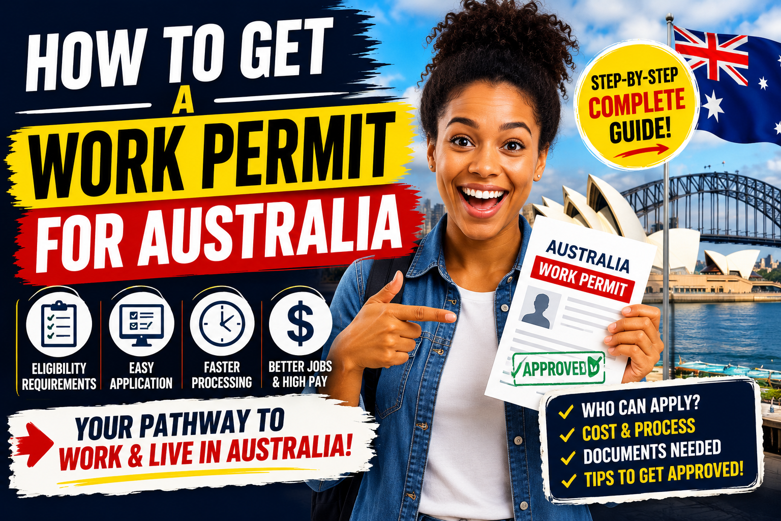 How to Get a Work Permit for Australia