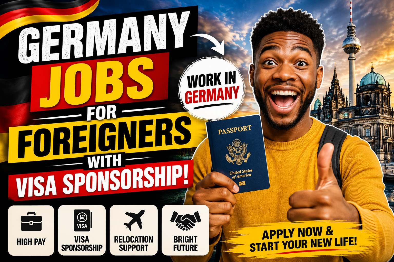 Germany Jobs for Foreigners with Visa Sponsorship