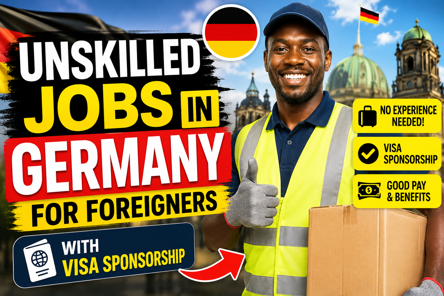 Unskilled Jobs in Germany for Foreigners with Visa Sponsorship
