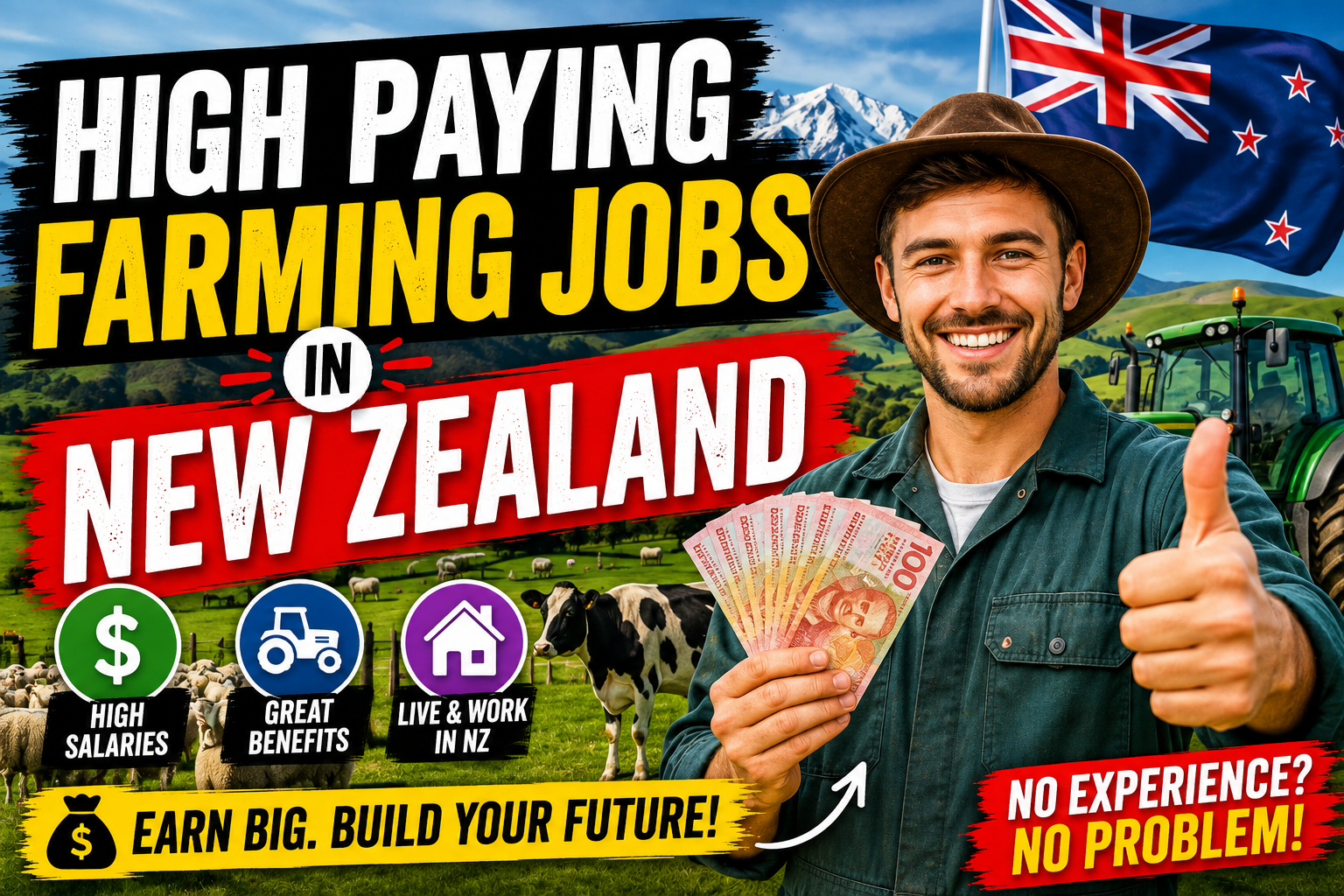 High Paying Farming Jobs in New Zealand