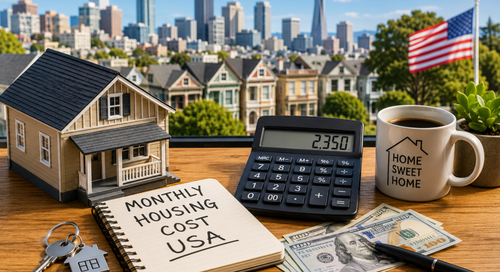 Monthly Housing Cost USA