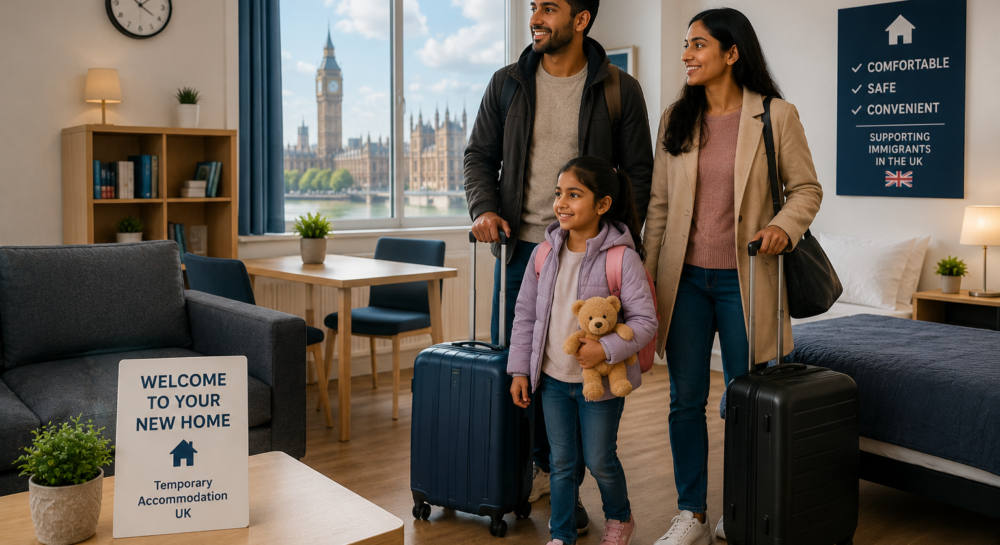 Temporary Accommodation in the UK for Immigrants
