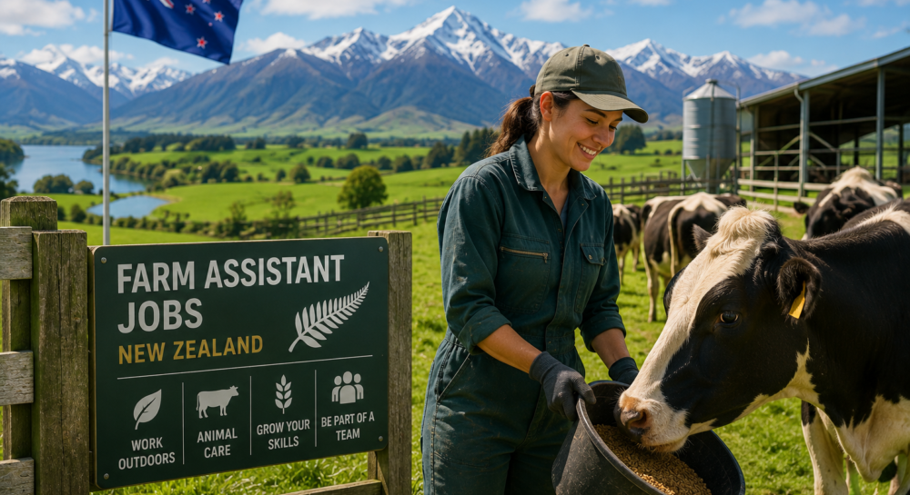 Farm Assistant Jobs in New Zealand