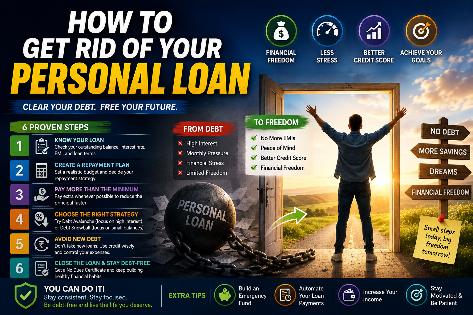 How to Get Rid of Your Personal Loan